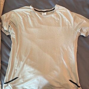 Gymshark Light Gray Short Sleeve Tee